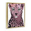 «Cheetah with Pink Blossoms», art mural encadré sur toile flottante par Yvette St. Amant-629394835-622628333