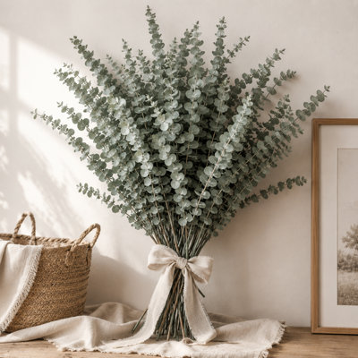 Ensemble 50 pièces d'eucalyptus artificiel