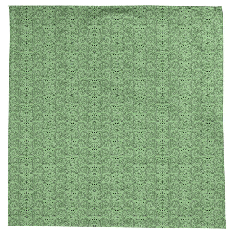 Leffel Geometric Tablecloth, Green