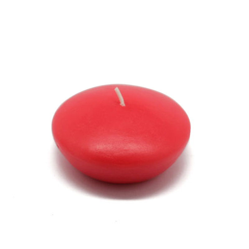 Bougie flottante sans parfum Ruby, 144, Blanc
