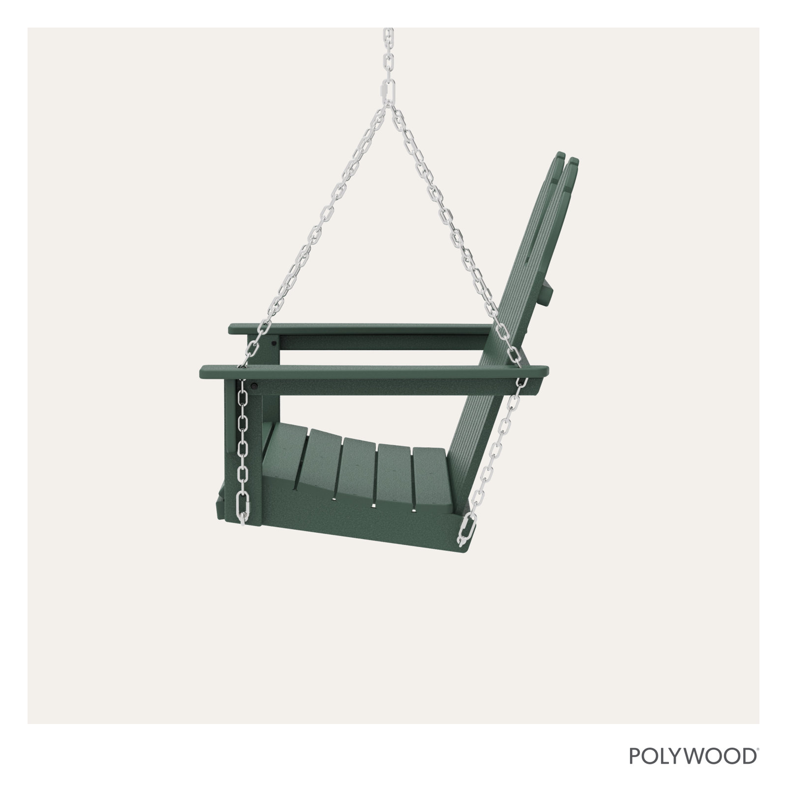 Vineyard Adirondack Swing, Green