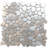 12" x 12" Metal Random Mosaic Wall & Floor Tile