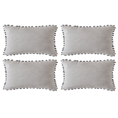  Coussin Pom-Poms