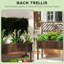 Jardin vertical en bois 2 pi Asie