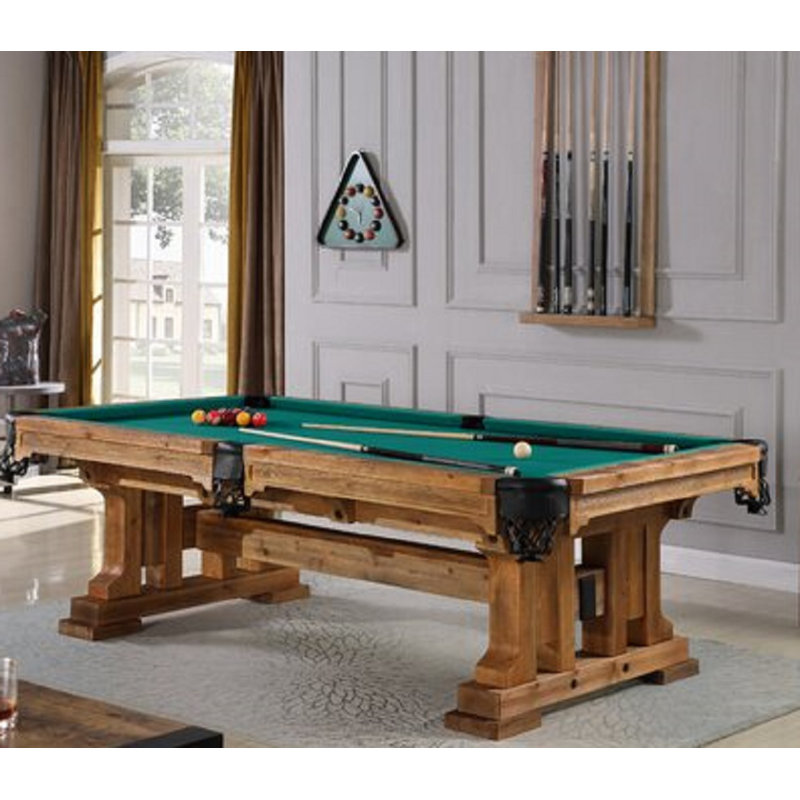 Colorado Slate Pool Table with Professional Installation Included, 7', Basic Green, No