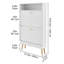 16 Pair Shoe Storage Cabinet