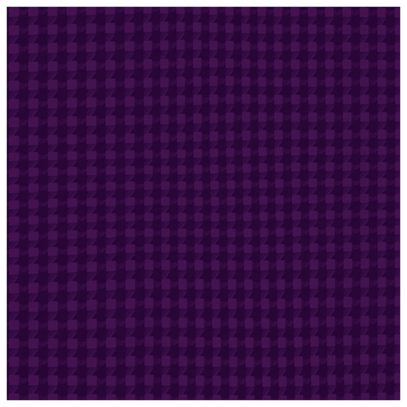 Tapis de bain mauve à motif pied-de-poule, L 24 po x L 17 po