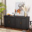 Buffet 60 "Mid-Century avec tablettes réglables et 4 portes-425010019