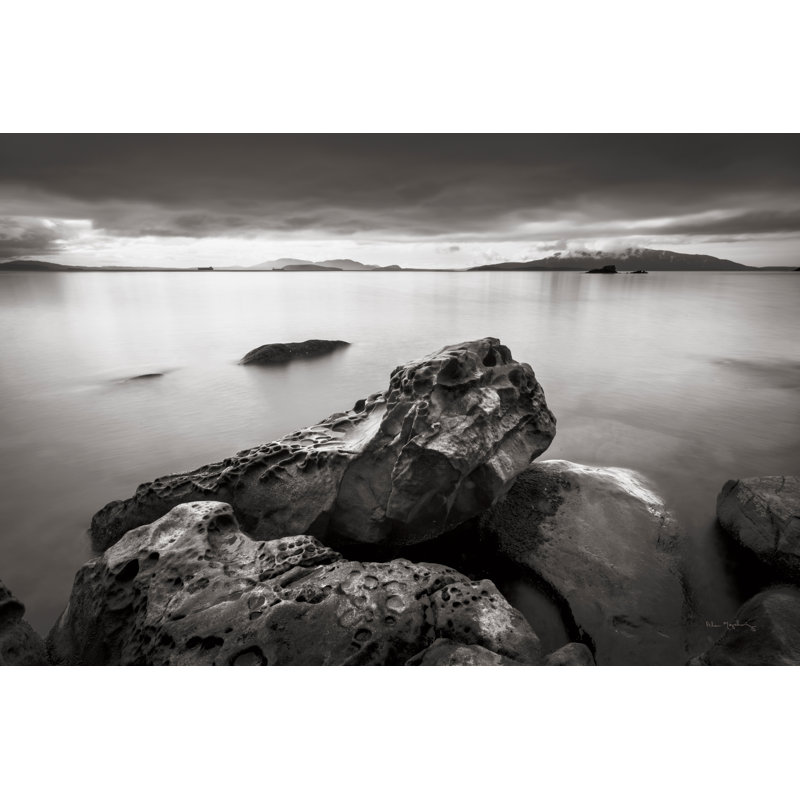 Samish Bay by Alan Majchrowicz - No Frame Print on Canvas, 81cm H x 122cm W x 3.8cm D
