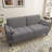 Carmelinda 62.6'' Corduroy Loveseat-2006458516
