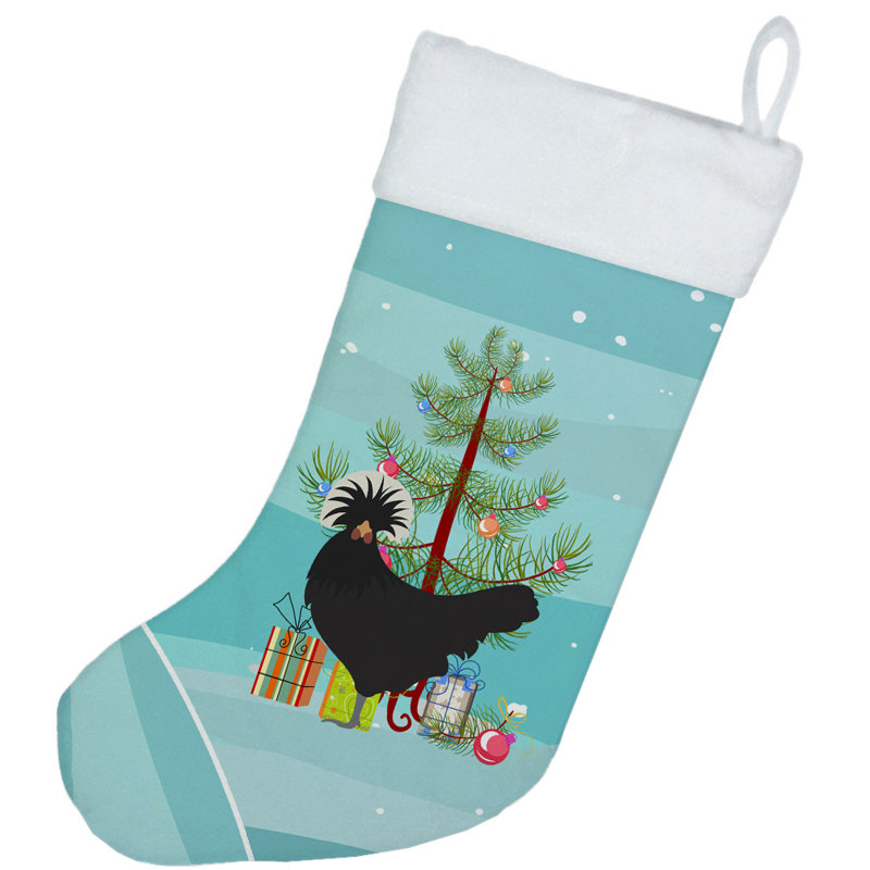 Poland Chicken Christmas Stocking