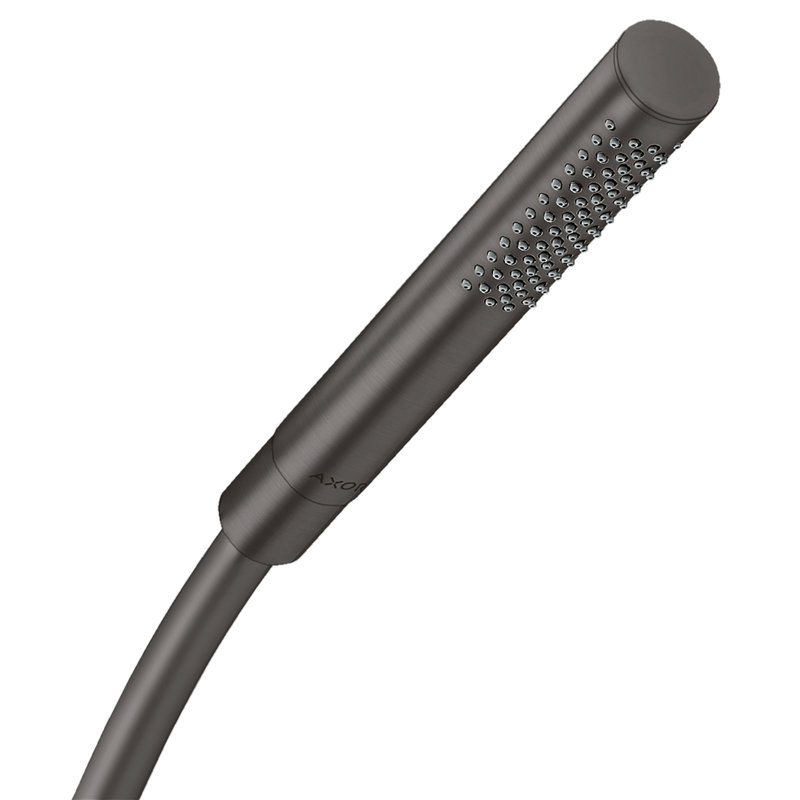 AXOR Starck 1 Jet Standard Handheld Shower Head, Brushed Black Chrome
