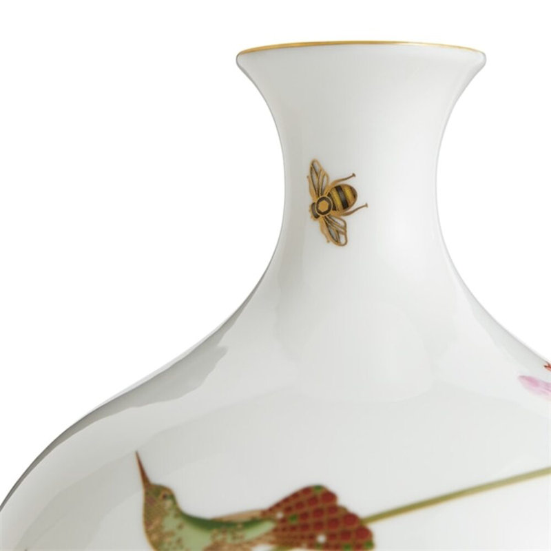 Wedgwood Hummingbird Vase 9.8In