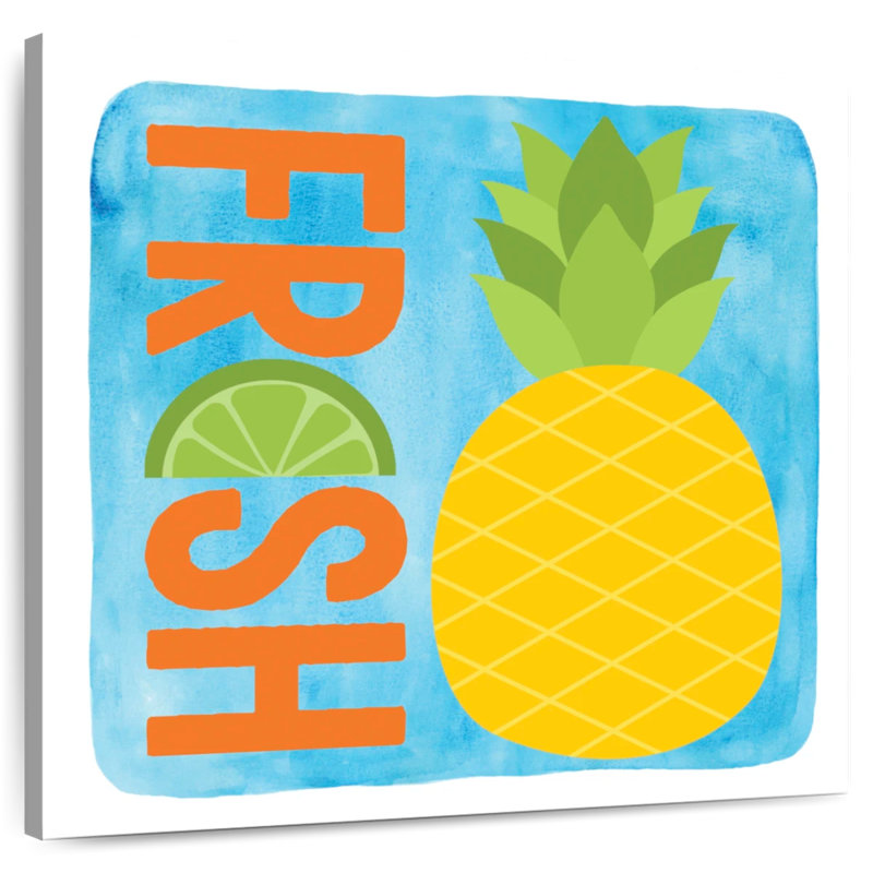 Yarlin Fresh Pineapple, 10" H x 10" W