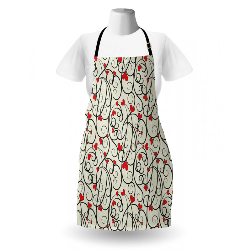 Valentine's Day Bib Apron