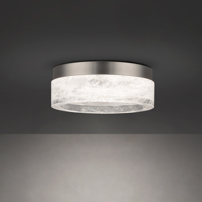 Melange 1 - Light LED Flush Mount, Brushed Nickel