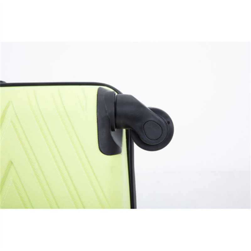 Valise légère en ABS avec roulettes 4 pièces L bagage