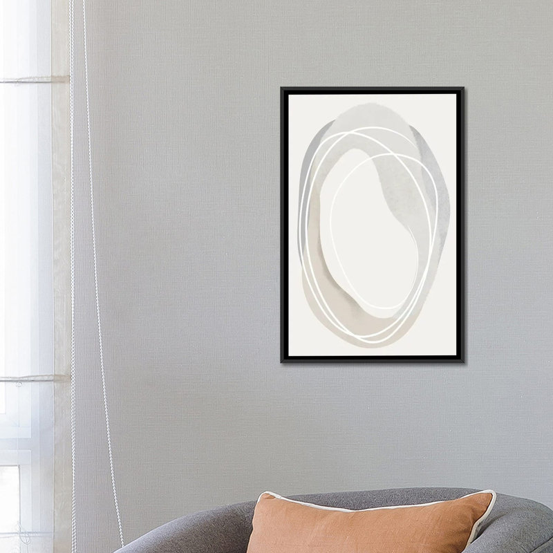 Blank Movement I by Marcus Prime - Gallery-Wrapped Canvas Giclée on Canvas, Black, 66.04 cm H x 45.72 cm W x 4.445 cm D