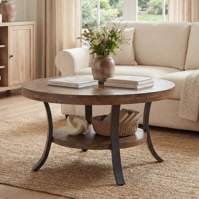 Four Leg Coffee Table with Storage