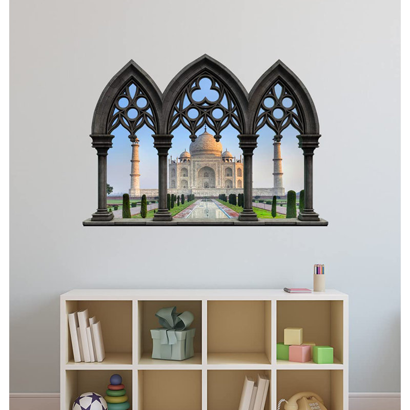 Scenic & Cityscapes Non-Wall Damaging Wall Decal, 28" H x 38" W