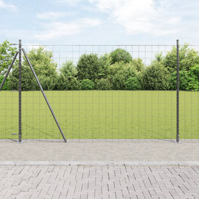 Galvanised Steel Border Fencing