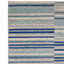 Donnavan Striped Blue Area Rug-1465754142
