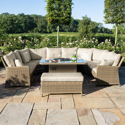Balch 8 Seater Rattan Sofa Set