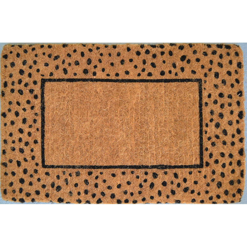Animal Print Outdoor Doormat