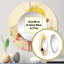 Elixabete Metal Round Mirror