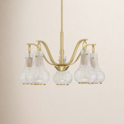 Ambrose 5 - Light Metal Chandelier