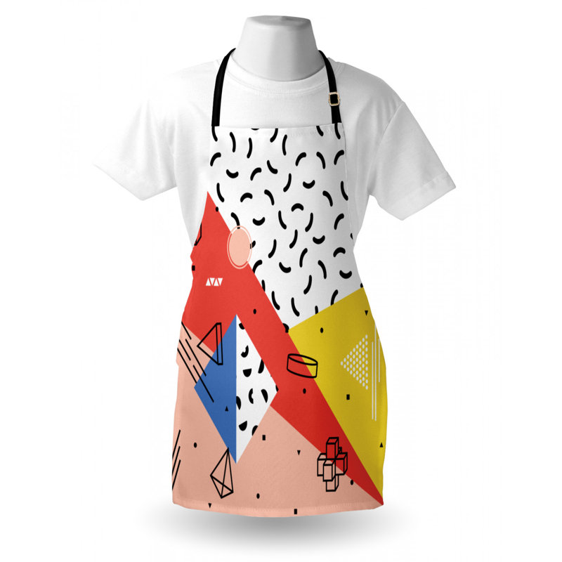 Tablier abstrait