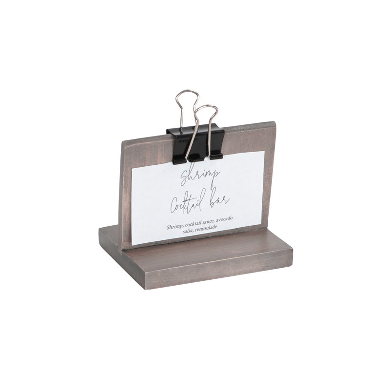 Aspen 3" X 2" Clipboard Sign Holder
