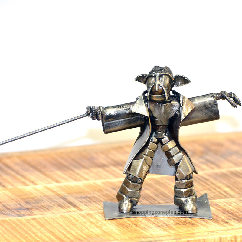 Figurine en métal bonhomme Ashmont