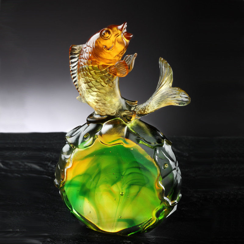 Crystal Fish Sculpture