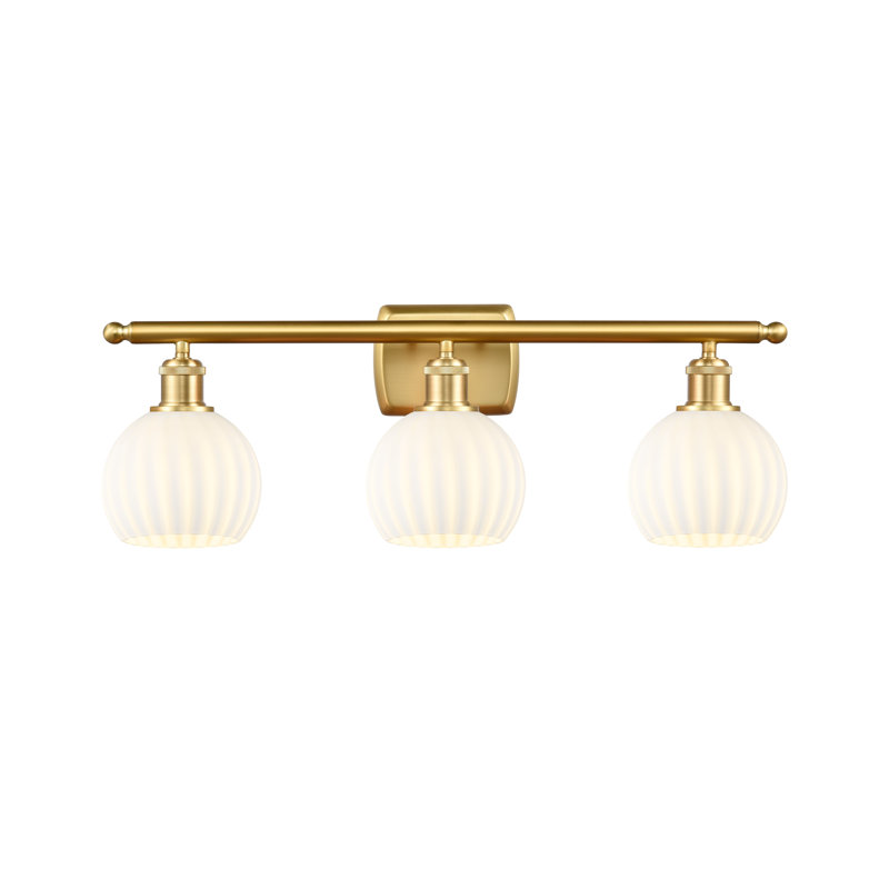 Bianaca 3 - Light Dimmable Vanity Light, Satin Gold