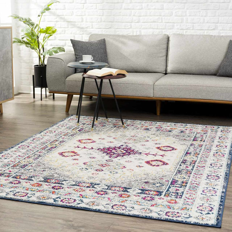 Cobien Oriental Indoor Rug, Rectangle 7'10" x 10'