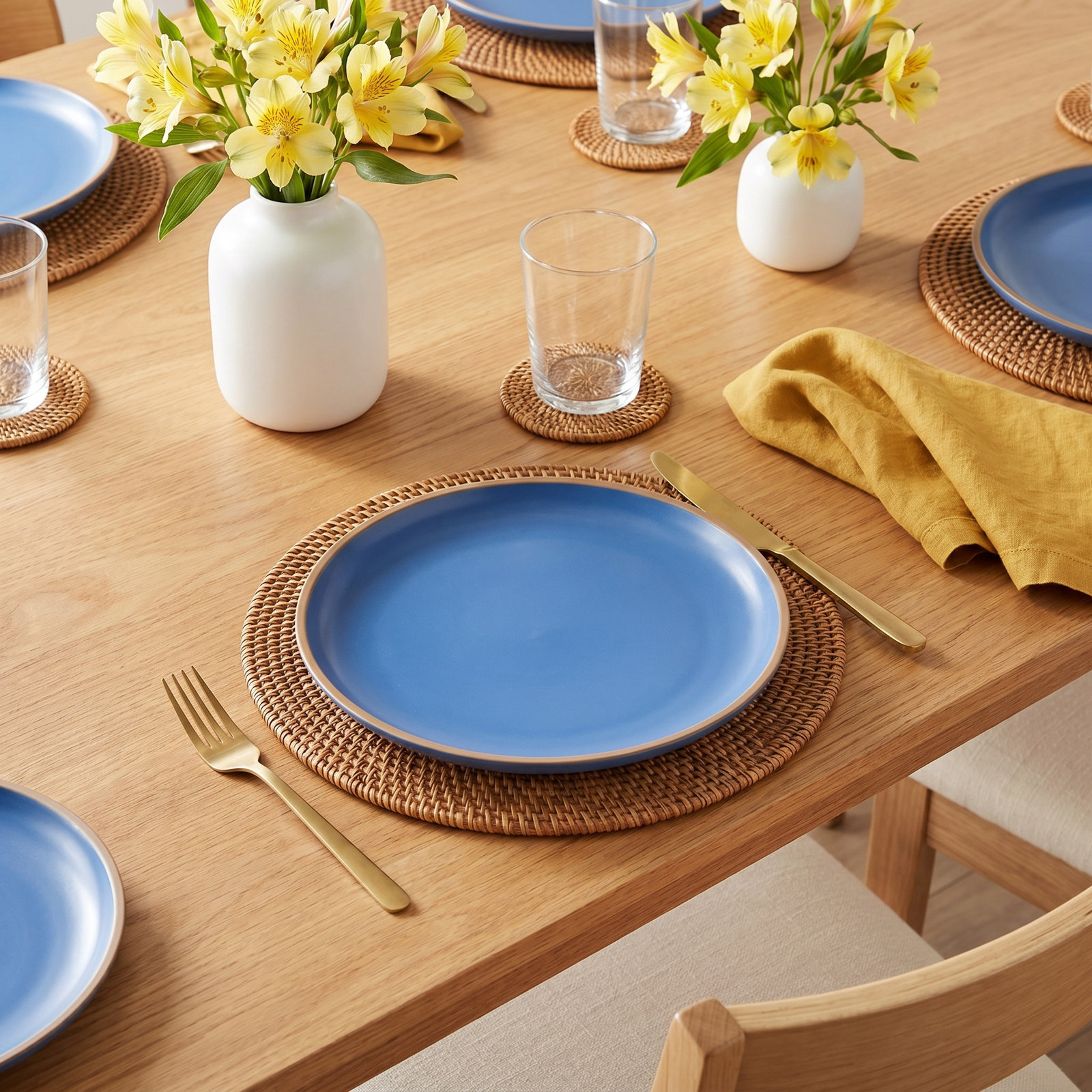 Rockabye 11" Dinner Plate, Blue