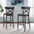Zeitz Solid Wood Counter Stool-1650575156