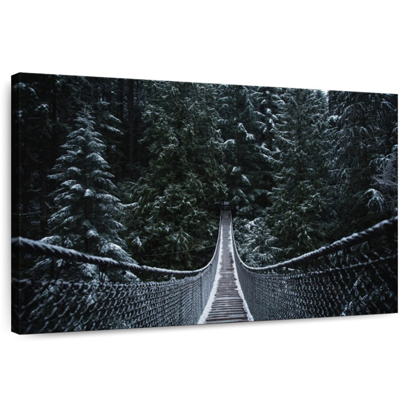 Lilie Vancouver Winter Wonderland Bridge, H 30 po x l 45 po