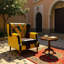Leather Wing Back Chair