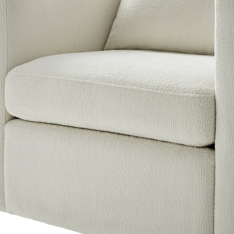 Fauteuil demi-tonneau Sutton Performance, Ivoire ivoire