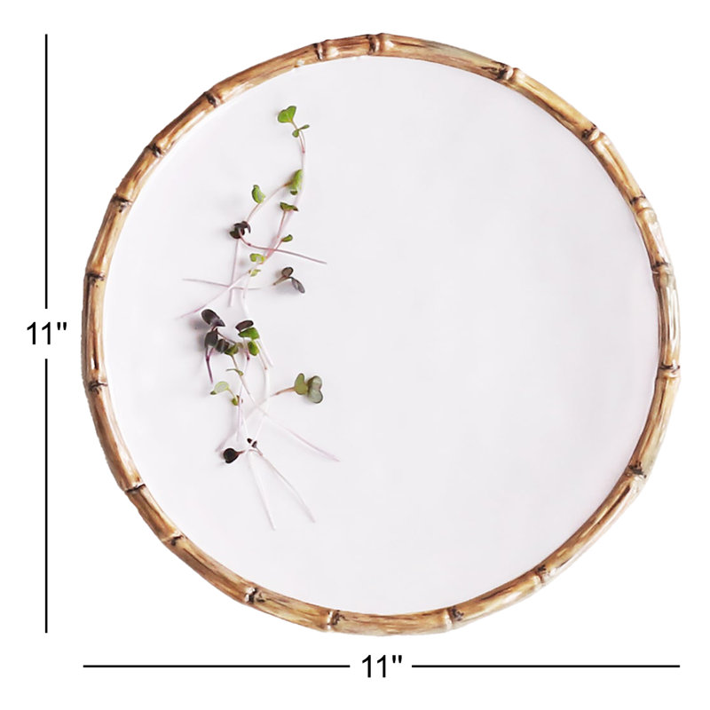 Vida Melamine Dinner Plate