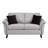 Fabric 69'' Reception Loveseat