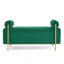 Banc Banc de rangement rembourré élégant avec accoudoirs cylindriques pour l'espace de vie-1473000886-1421600426