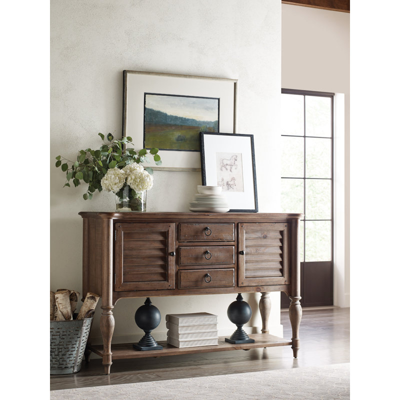 Chimkasi 60'' Solid Wood Sideboard