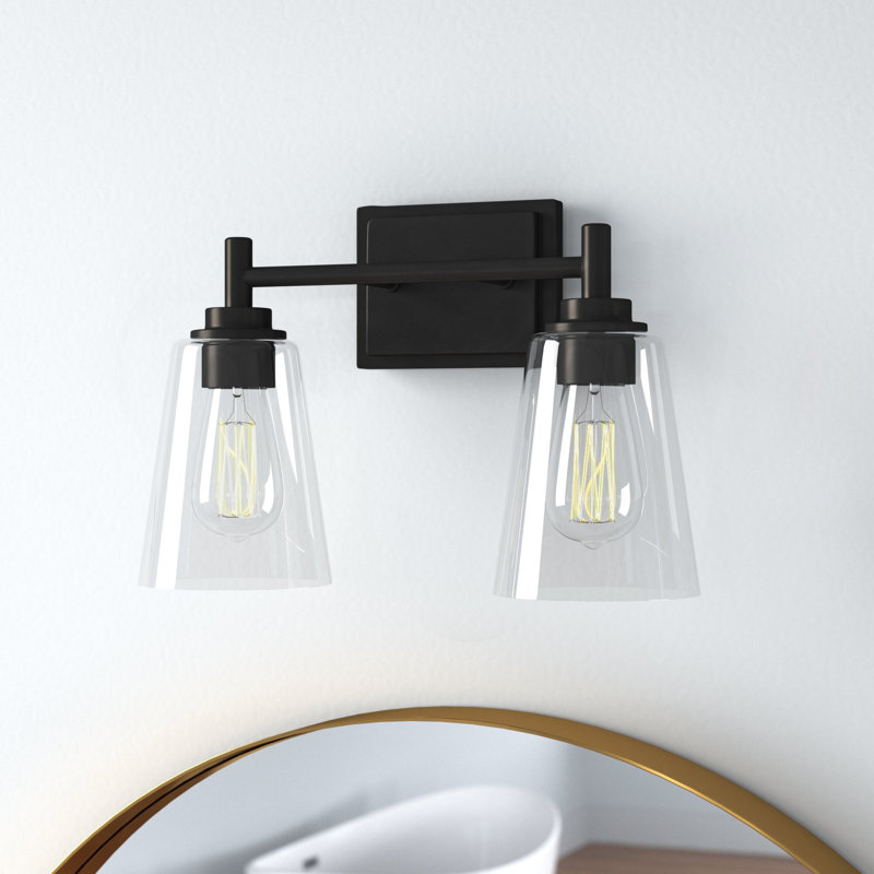 Ledet 2 - Light Dimmable Vanity Light, Matte Black