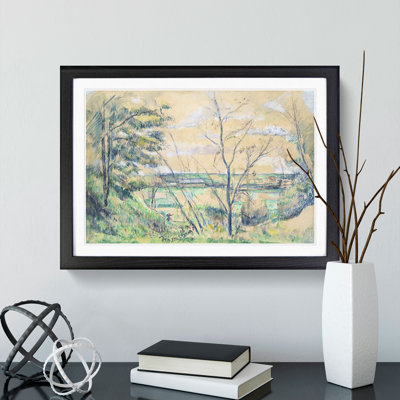 In the Oise Valley by Paul Cezanne - Picture Frame Painting
