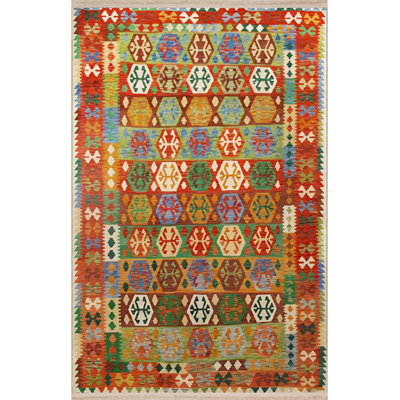 Multi Color Traditional Motif Ethnic Pattern Vintage Decorative Machine Washable Area Rug