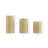 3 Piece Unscented Flameless Candle Set