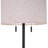 65'' Tall 2-Light Mid Century Modern Floor Lamp, Dual Pull Chains, Marble Base-1324692863-1324692862